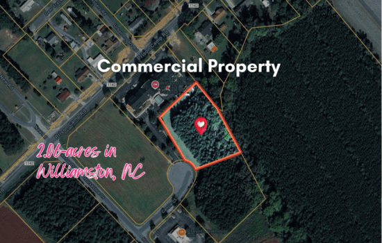 2.06-Acre Commercial Lot in Williamston, Martin County, NC